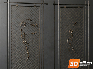Folding screen Skp Files 
